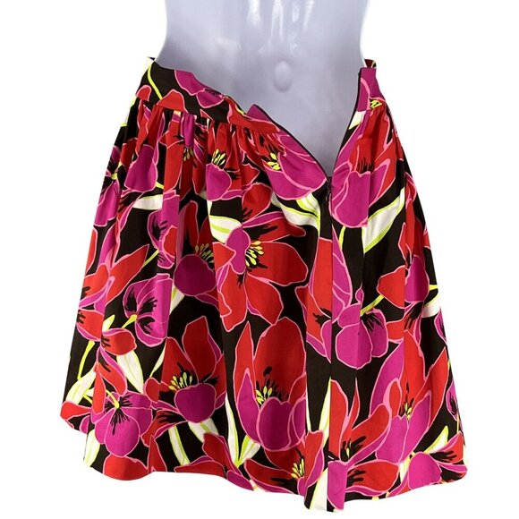 Kate Spade New York Skirt The Rules Womens12 Flare Floral Mini Skater Skirt Edgy - Picture 10 of 14